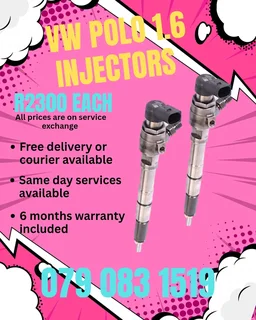 Vw Polo 1.6 Injectors For Sale With Warranty