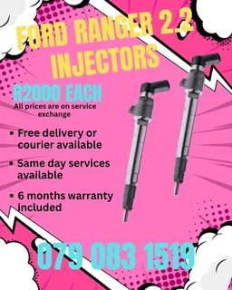 Ford Ranger 2.2 Injectors For Sale With Warranty