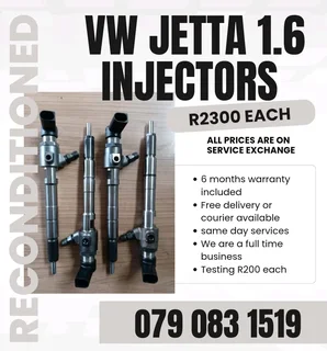 Vw Jetta 1.6 Injectors For Sale With Warranty