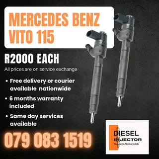 Mercedes Benz Sprinter Injectors For Sale With Warranty Included