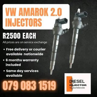 Vw Amarok 2.0 Injectors For Sale With Warranty