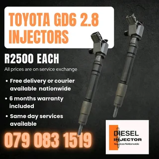 Toyota Gd6 Injectors For Sale With Warranty