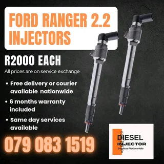 Ford Ranger 2.2 Injectors For Sale With Warranty