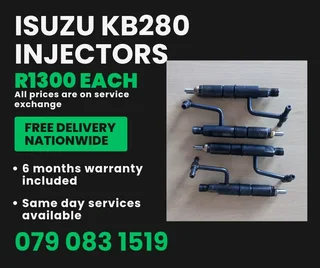Isuzu Kb280 Injectors For Sale With Warranty Included