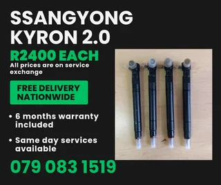 Ssangyong Kyron 2.0 Injectors For Sale With Warranty Included