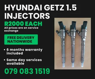 Hyundai Getz 1.5 Injectors For Sale With Warranty