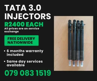Tata 3.0 Injectors For Sale With Warranty Included