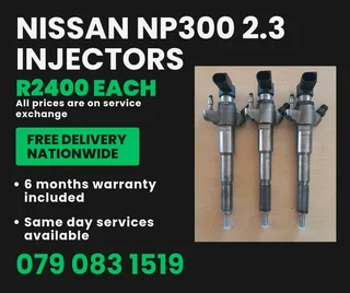 Nissan Np300 2.3 Injectors For Sale With Warranty Included