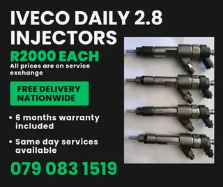 Iveco Daily 2.8 Injectors For Sale With Warranty Included