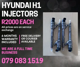 Hyundai H1 Injectors For Sale With Warranty Included