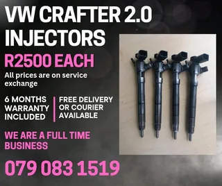Vw Crafter 2.0 Injectors For Sale With Warranty