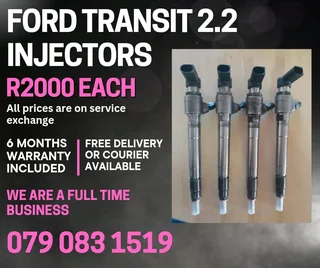 Ford Transit 2.2 Injectors For Sale With Warranty Included