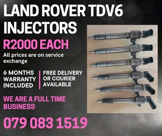 Land Rover Discovery Tdv6 Injectors For Sale With Warranty