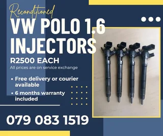 Vw Polo 1.6 Injectors For Sale With Warranty