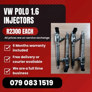 Vw Polo 1.6 Injectors For Sale With Warranty