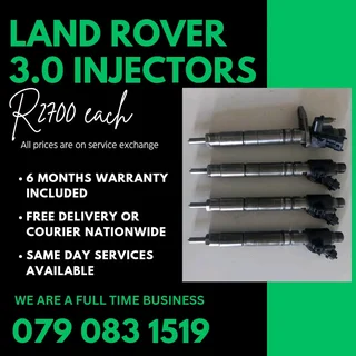 Land Rover 3.0 Injectors For Sale With Warranty