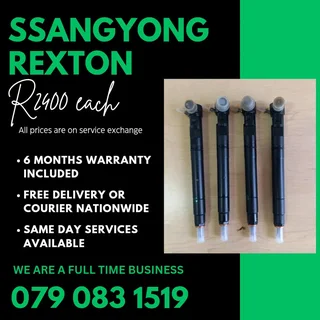 Ssangyong Rexton 2.0 Injectors For Sale With Warranty Included