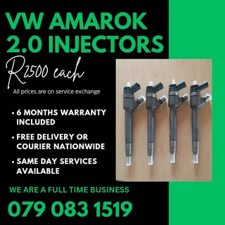 Vw Amarok 2.0 Injectors For Sale With Warranty Included