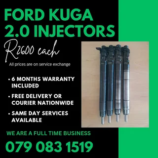 Ford Kuga 2.0 Injectors For Sale With Warranty Included