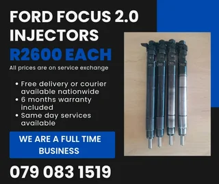 Ford Focus 2.0 Injectors For Sale With Warranty