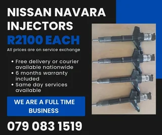 Nissan Navara Yd25 Injectors For Sale With Warranty Included