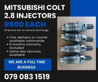 Mitshubishi Colt 2.8 Injectors For Sale With Warranty Included