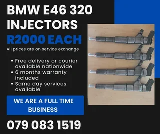 Bmw E46 320 Injectors For Sale With Warranty Included