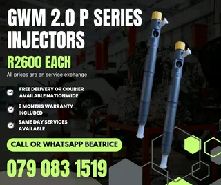 Gwm 2.0 P Series Injectors For Sale With Warranty
