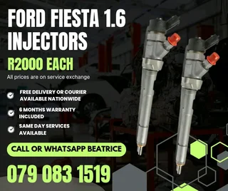 Ford Fiesta 1.6 Injectors For Sale With Warranty Included
