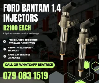 Ford Bamtam 1.4 Injectors For Sale With Warranty