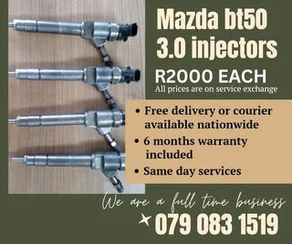 Mazda Bt50 3.0 Injectors For Sale With Warranty Included