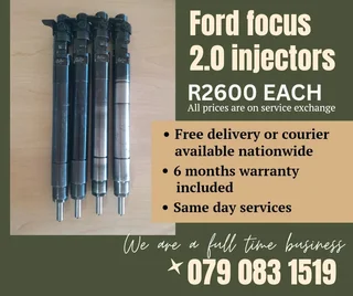 Ford Focus 2.0 Injectors For Sale With Warranty