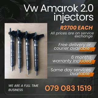 Vw Amarok 2.0 Injectors For Sale With Warranty