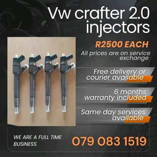 Vw Crafter 2.0 Injectors For Sale With Warranty