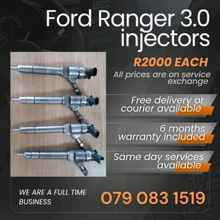 Ford Ranger 3.0 Injectors For Sale With Warranty Included