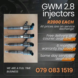 Gwm 2.8 Injectors For Sale With Warranty Included