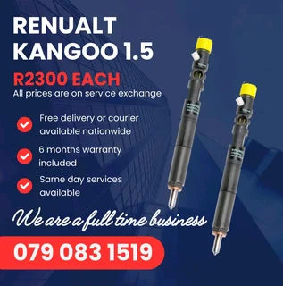 Renault Kangoo 1.5 Injectors For Sale With Warranty Included