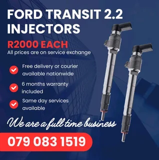 Ford Transit 2.2 Injectors For Sale With Warranty Included