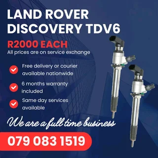 Land Rover Discovery Tdv6 Injectors For Sale With Warranty