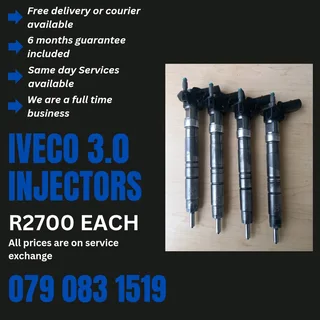 Iveco 3.0 Injectors For Sale With Warranty