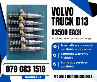 Volvo Truck D13 Injectors For Sale With Warranty