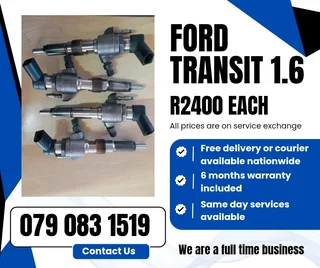 Ford Transit 1.6 Injectors For Sale With Warranty