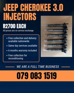 Jeep 3.0 Injectors For Sale With Warranty Included
