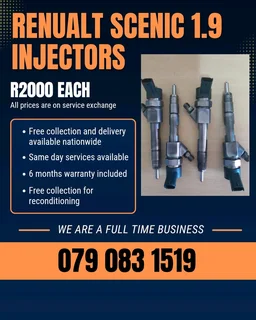 Renault Scenic 1.9 Injectors For Sale With Warranty