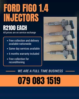 Ford Figo 1.4 Injectors For Sale With Warranty