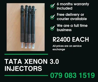 Tata Xenon 3.0 Injectors For Sale With Warranty Included