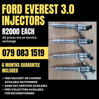 Ford Everest 3.0 Injectors For Sale With Warranty
