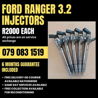 Ford Ranger 3.2 Injectors For Sale With Warranty