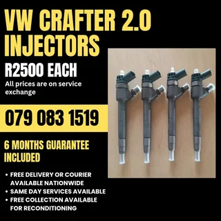 Vw Crafter 2.0 Injectors For Sale With Warranty