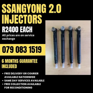 Ssangyong Kyron 2.0 Injectors For Sale With Warranty